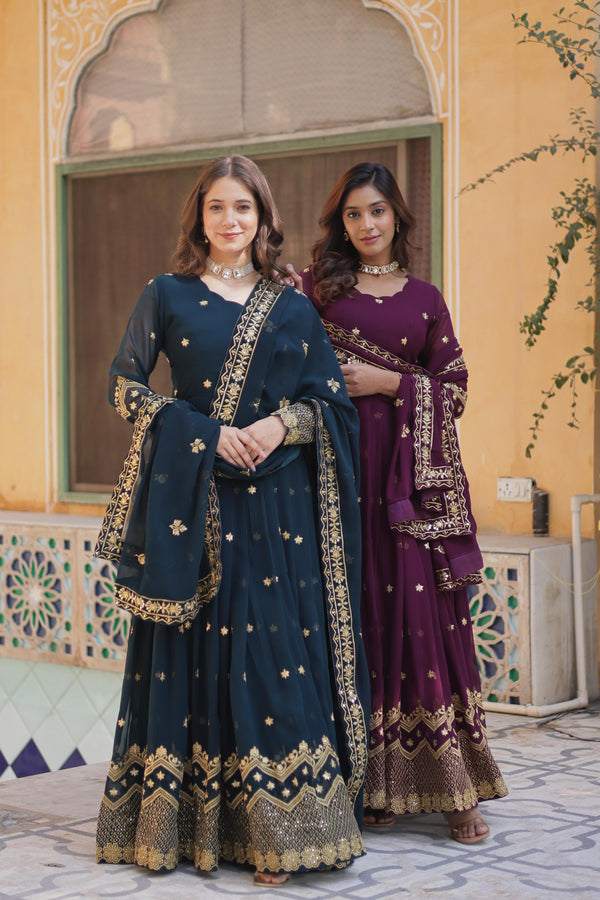 KRISHNA'S PREMIUM DESIGNER READYMADE GOWN